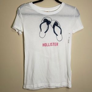 Hollister flip flop tee!